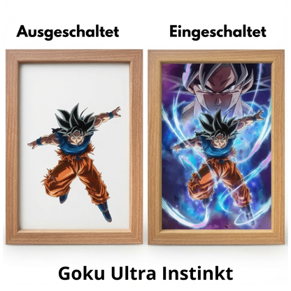 Dragon Ball LED Nachtlicht 3D Anime Lampe für Zimmer, Gaming & Deko