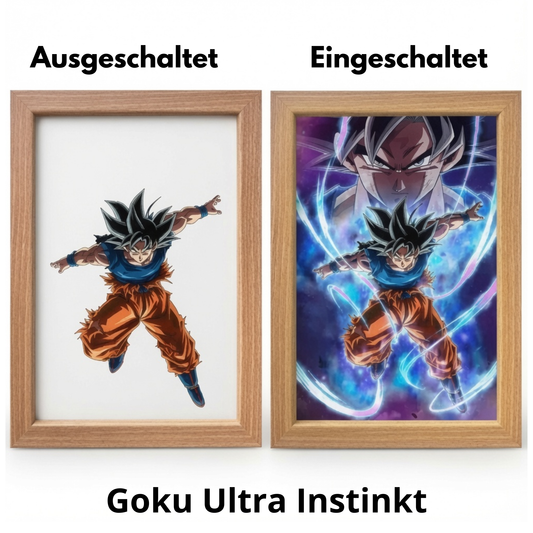 Dragon Ball LED Nachtlicht 3D Anime Lampe für Zimmer, Gaming & Deko