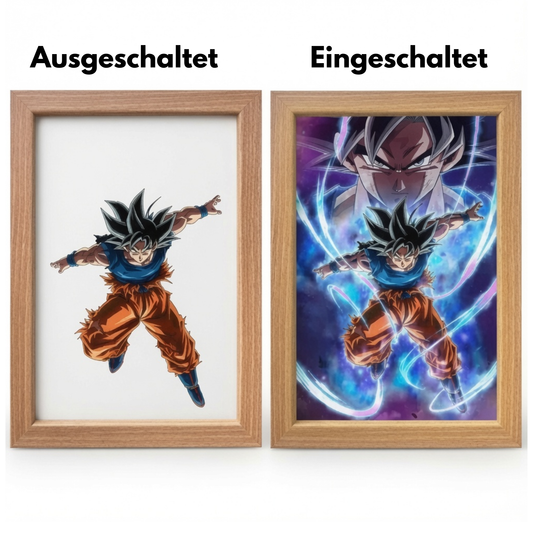 Dragon Ball LED Nachtlicht 3D Anime Lampe für Zimmer, Gaming & Deko