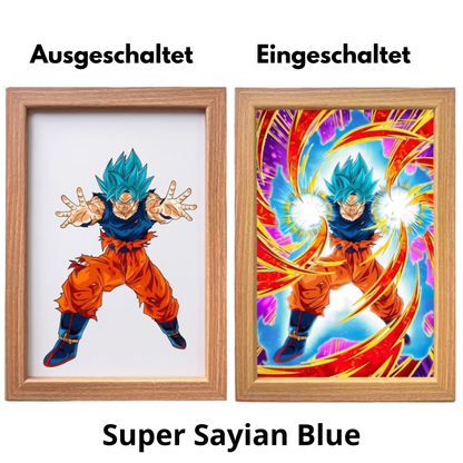 Dragon Ball LED Nachtlicht 3D Anime Lampe für Zimmer, Gaming & Deko