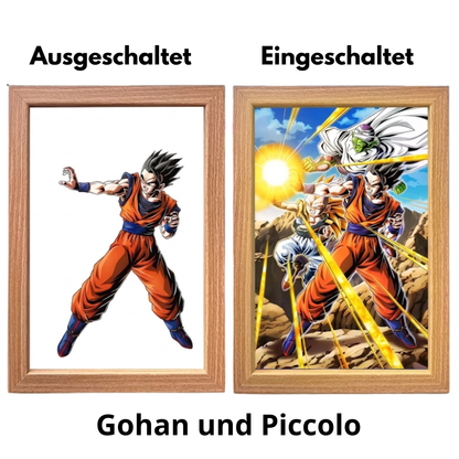 Dragon Ball LED Nachtlicht 3D Anime Lampe für Zimmer, Gaming & Deko